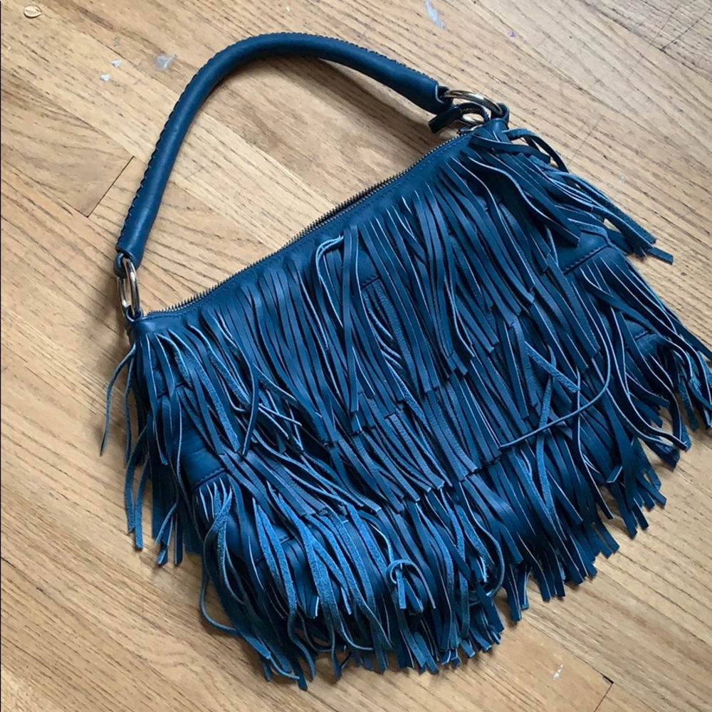Sondra Roberts fringe bag
